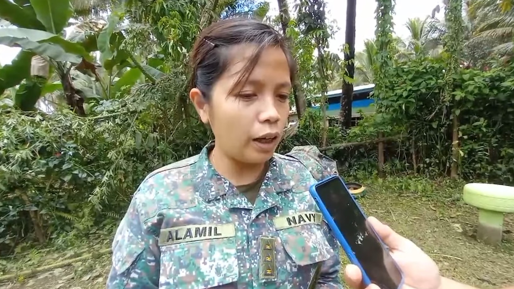 PMC Public Affairs director Cpt. Marites Alamil